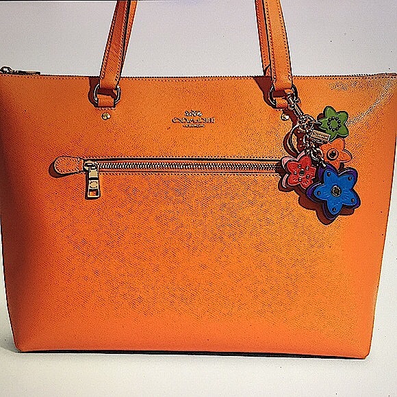 COACH - WILDFLOWER CLUSTER BAG CHARM IN COLORBLOCK - Picture 12 of 12